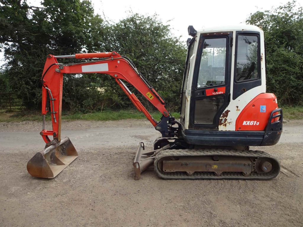 Kubota KX613 Excavator ( 2.6 Ton ) BRUCE ATFIELD
