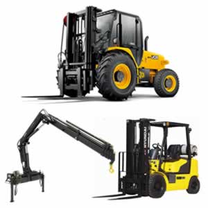 Forklifts and Cranes