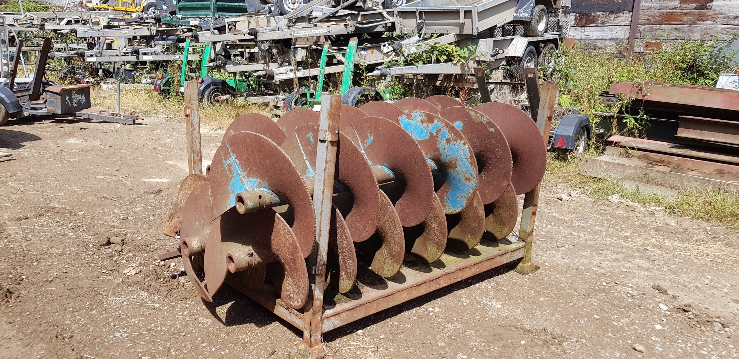 Drill Auger and Flights