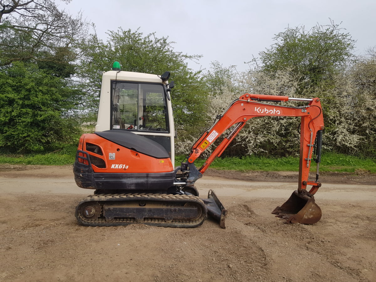 Kubota KX613 Mini Digger BRUCE ATFIELD