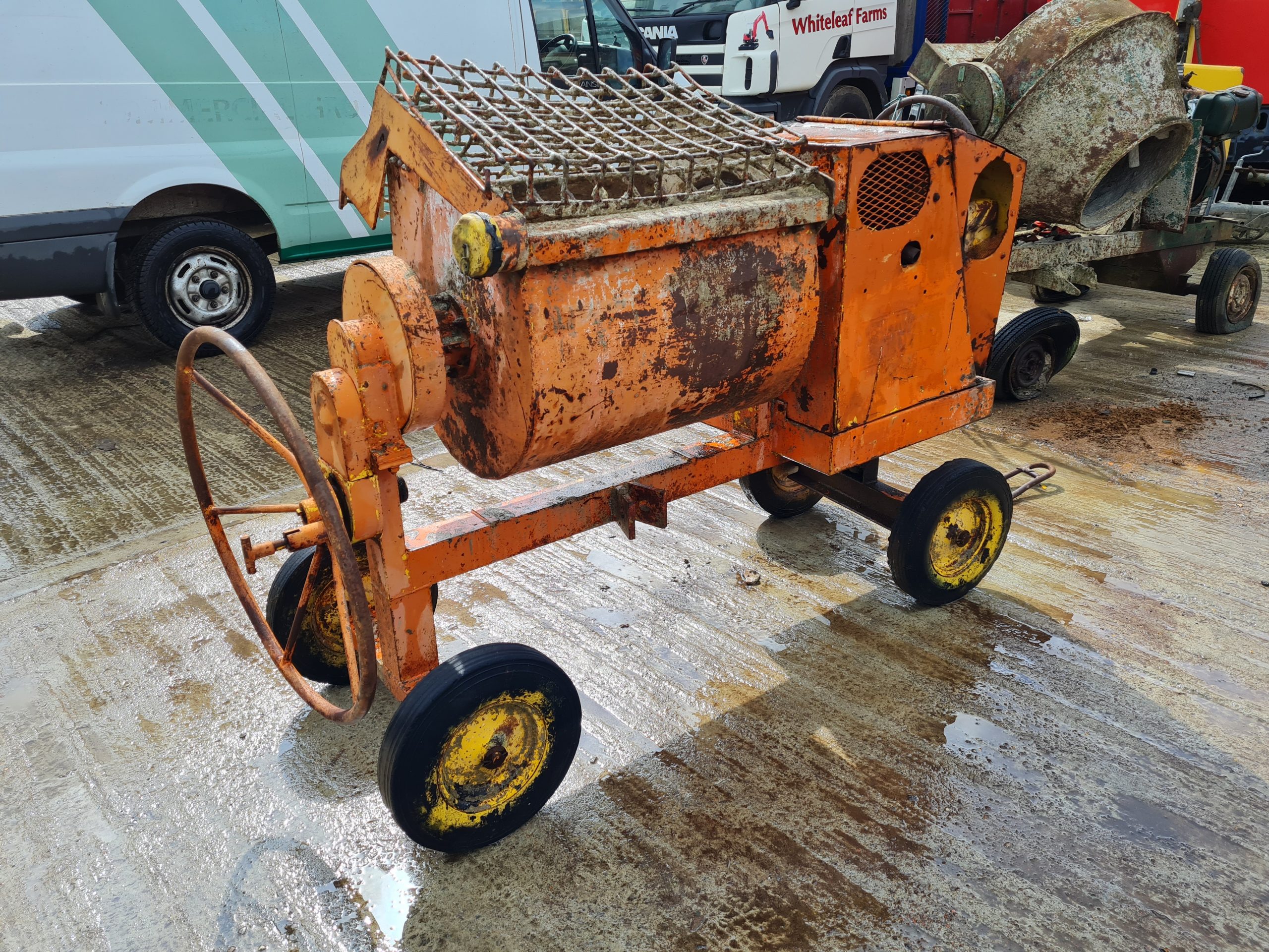 Diesel Paddle Cement Mixer – BRUCE ATFIELD
