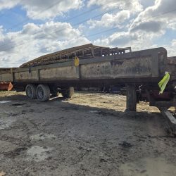 HGV wheel wash/bath